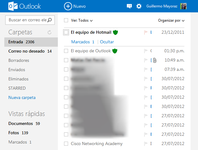 El nuevo hotmail es Outlook