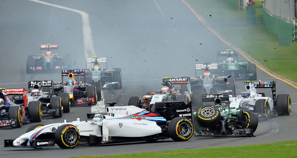 F1 2014 Accidente Australia