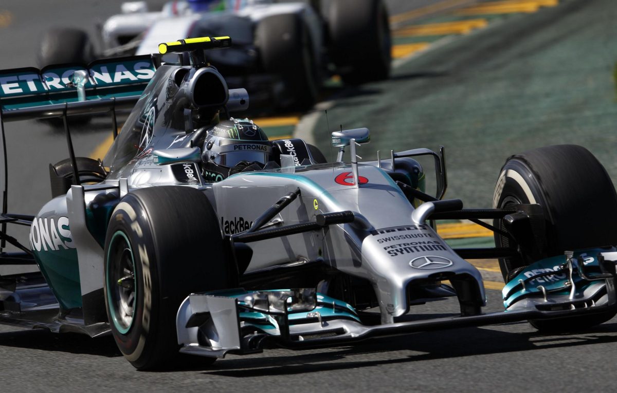 F1 2014 Nico Rosberg Mercedes