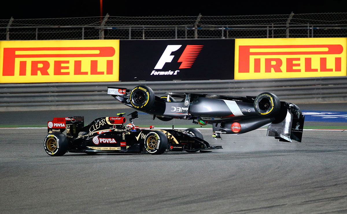 F1 Bahrein accidente Sauber