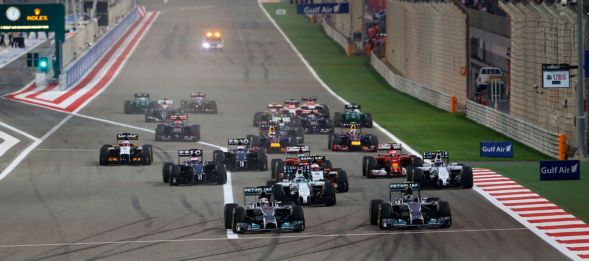 F1 bahrein largada