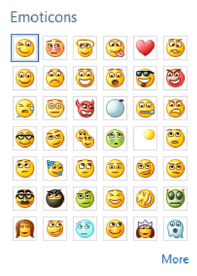 download msn messenger emoticons