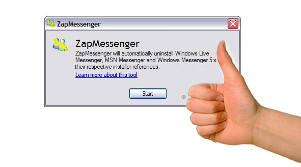 ZAP Zap Messenger es un excelente programa para desintalar Messenger