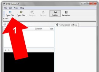 Copiar (o guardar) películas con DVD Shrink