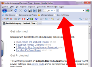 Asegurar la privacidad de Facebook