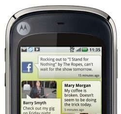 Review del Motorola Quench (Cliq XT)