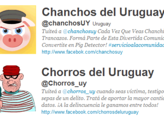 Chanchos y Chorros: usos peculiares de Twitter en Uruguay
