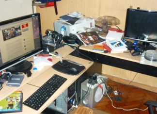 El escritorio de Gonzalo Suarez