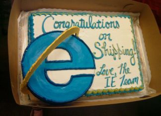 La torta de Firefox: cada versión mas «chiquita»