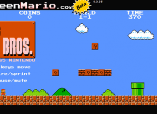 Super mario en “full screen”