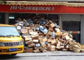 Por qué los paquetes de China llegan siempre machucados