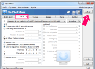 Cambiar de perfiles Wi-Fi en Windows