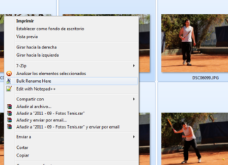 Renombrar archivos en masa con Bulk Rename Utility