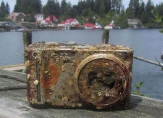 Una memoria SD «a prueba de agua»