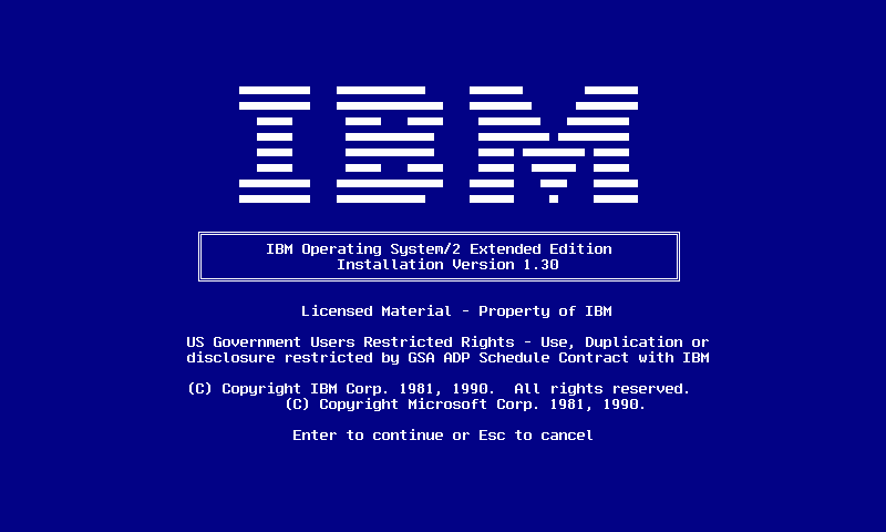 IBM OS2