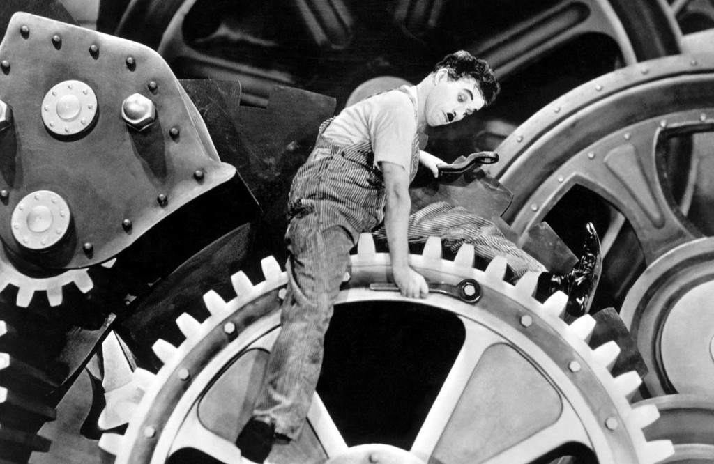 Tiempos Modernos, de Charles Chaplin