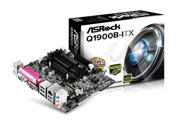 Asrock q1900b itx обзор