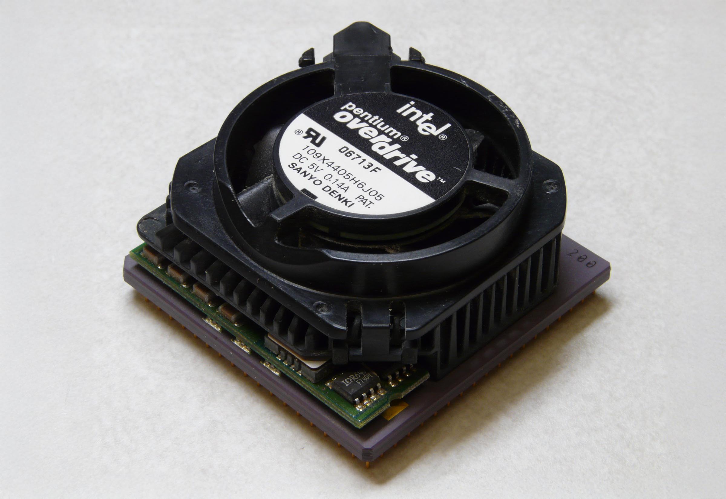 Pentium OverDrive: el CPU 