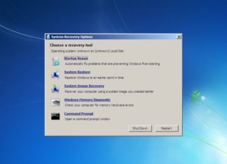 Discos de reparación y recuperación de Windows 7