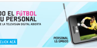 Celular LG con TV en Argentina