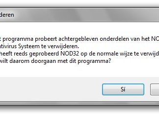 Programa para eliminar todo rastro de NOD 32