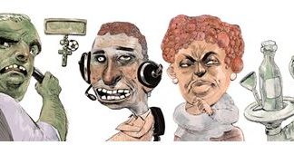 La peleadora en «orsai» Logo de "La peleadora"