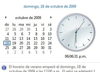 El día que la PC adelantó la hora