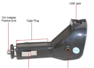 Adaptador MP3>FM para stereos sin MP3.