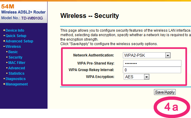 Password TP Link WiFi